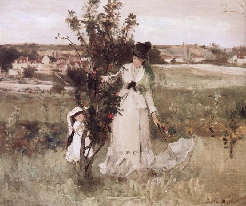 Berthe Morisot Hide and seek Spain oil painting art